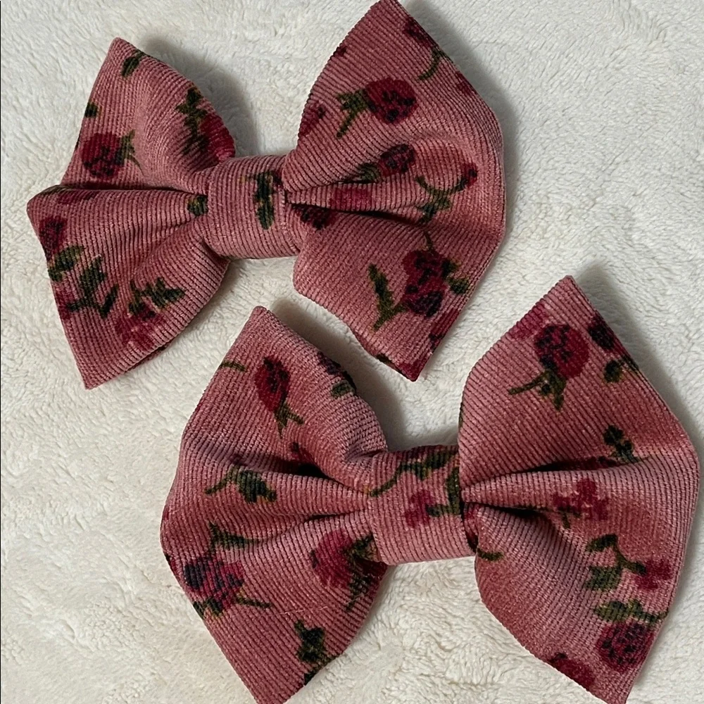 Hairbow Bundle Lot Coquette Kawaii Cottagecore Preppy Academia Fabric Bows